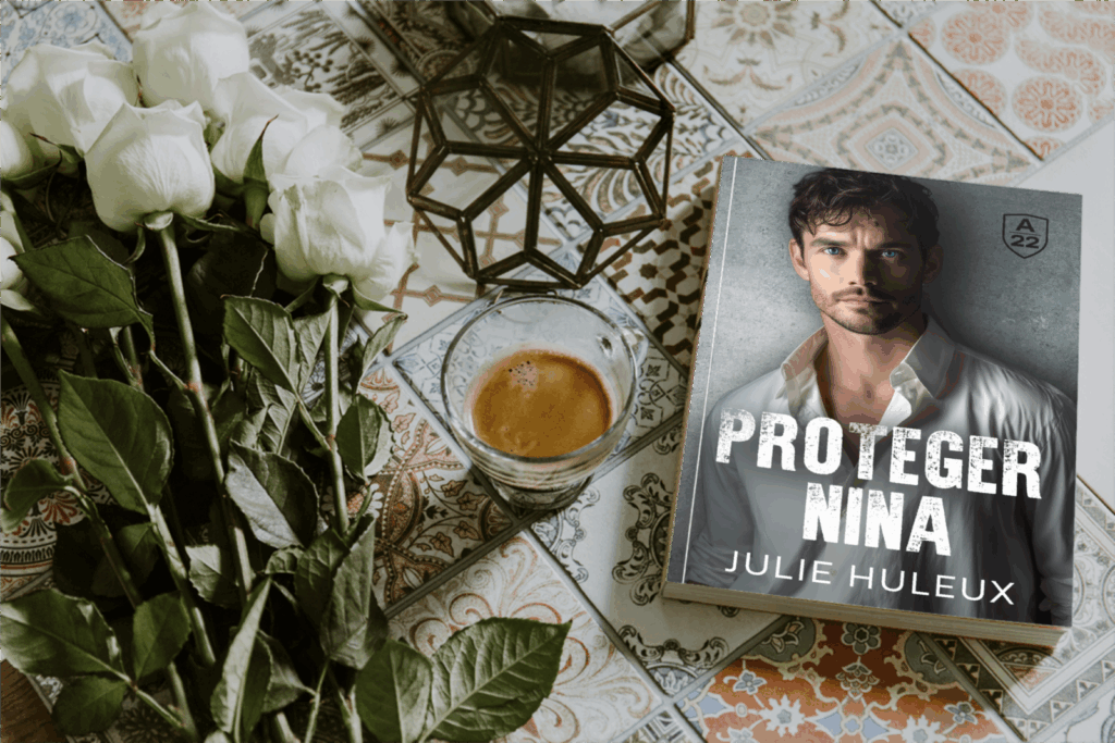 Exemplaire broché du roman "Protéger Nina"